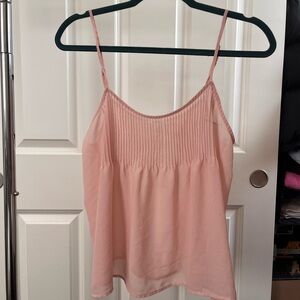 Kimchi Blue Soft Pink Sheer Camisole